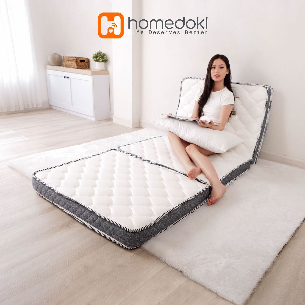 Jual Homedoki Trifold Mattress Kasur Lipat Kasur Rebound Premium