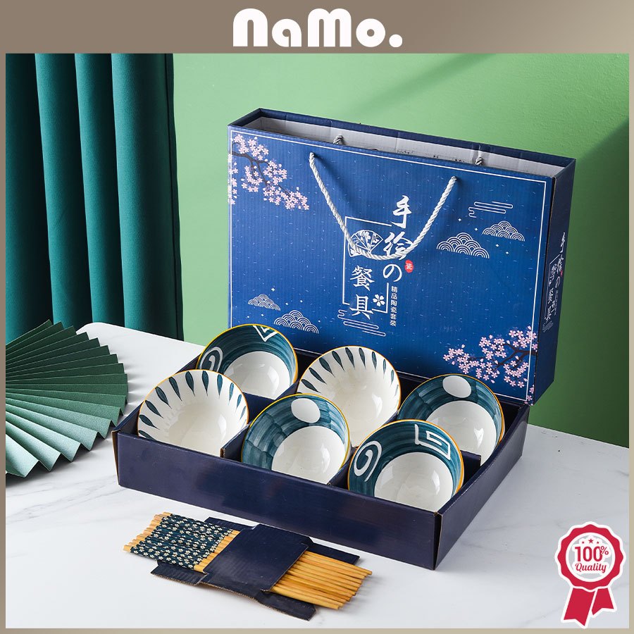 Jual Namo Gift Mangkok Set Japanese Bowl Mangkok Set Lebaran