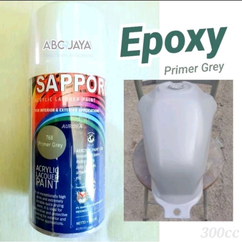 Jual Cat Sapporo Primer Grey Epoksi Epoxy Poksi Cat Dasar Undercoat