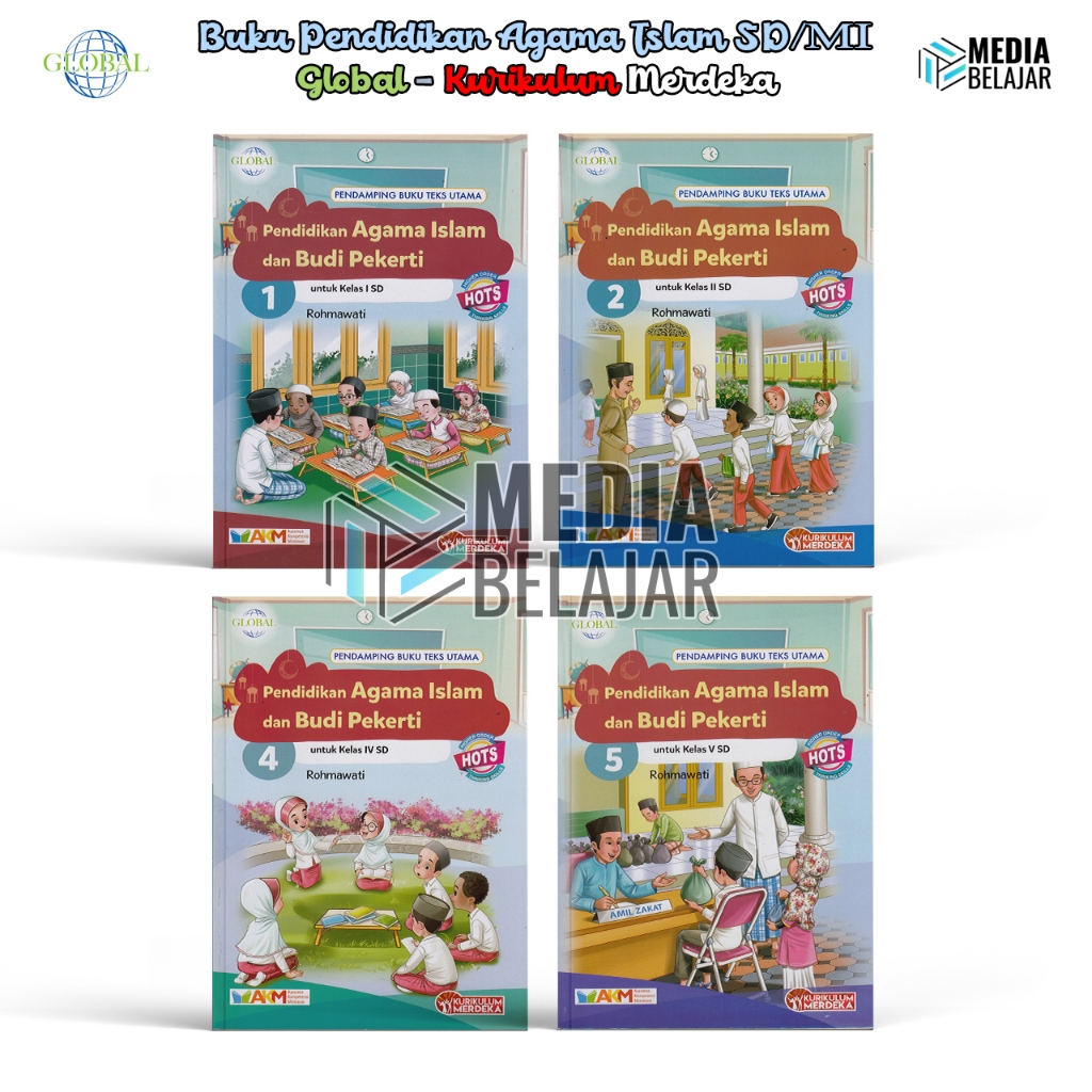 Jual Buku Pendidikan Agama Islam SD MI Kelas 1 6 Kurikulum Merdeka