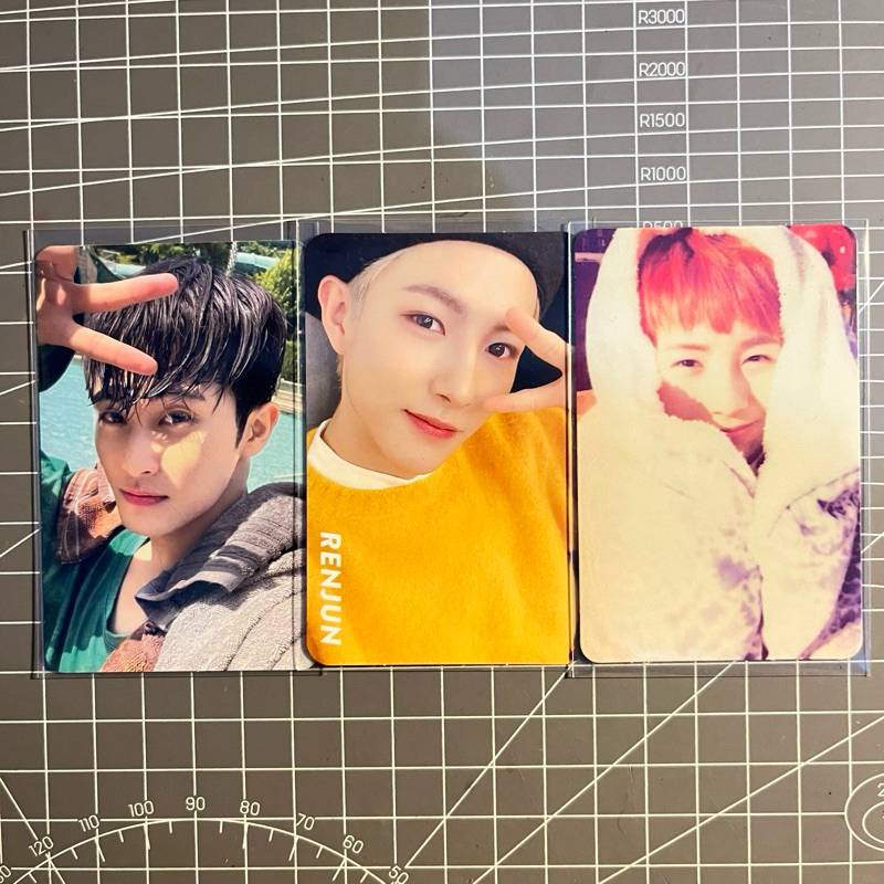 Jual PHOTOCARD PC NCT DREAM OFFICIAL MARK KECEBUR RENJUN SELIMUT