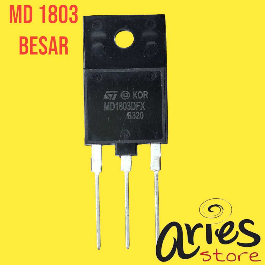 Jual TRANSISTOR HORISONTAL MD1803DFX BESAR MD 1803 DFX Shopee Indonesia