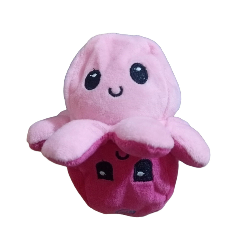 Jual Boneka Gurita Octopus Halus Bolak Balik Dua Sisi Reversible