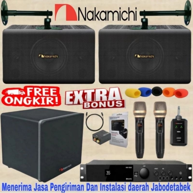 Jual Paket Karaoke Nakamichi Inch Full Set Top Shopee Indonesia