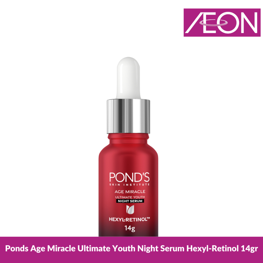 Jual Ponds Age Miracle Ultimate Youth Night Serum Hexyl Retinol 14gr