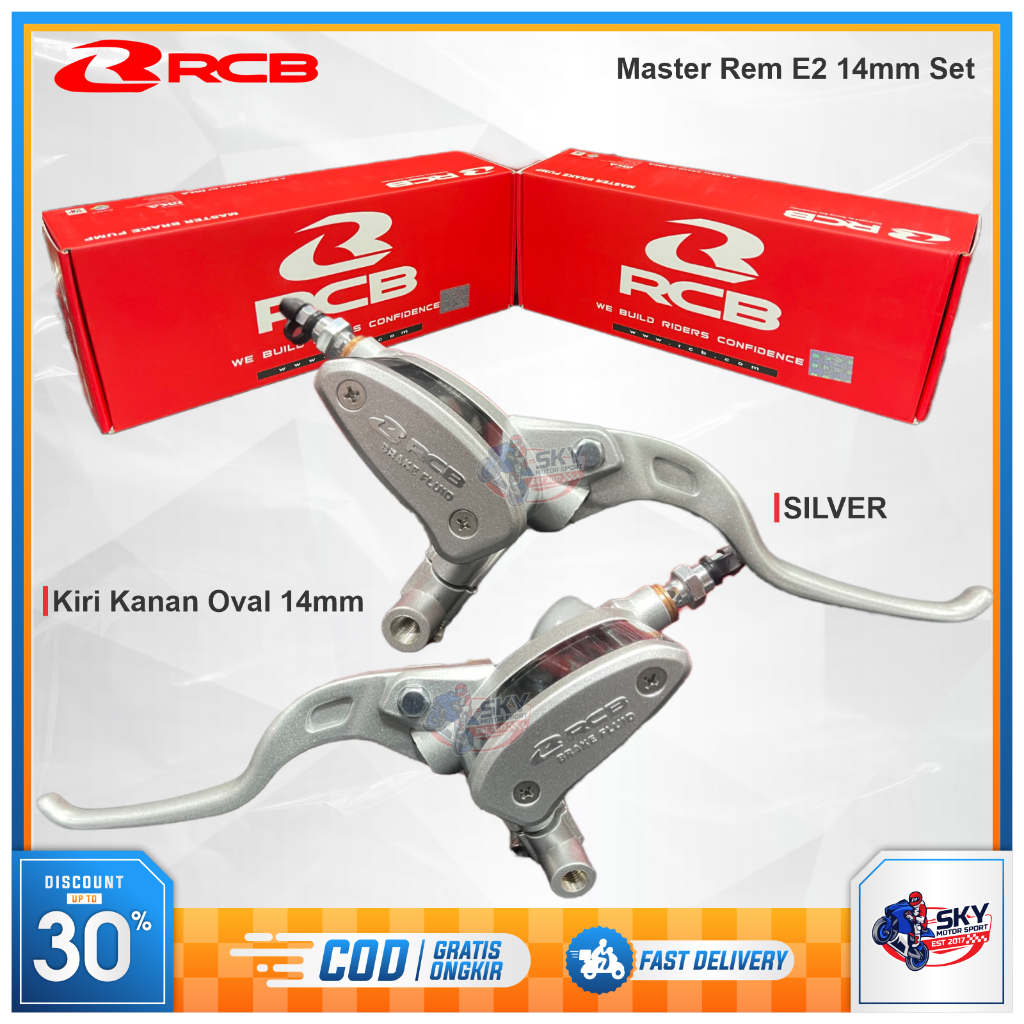 Jual Master Rem Rcb E Oval Mm Silver Nmax Xmax Pcx Adv Vario Abs