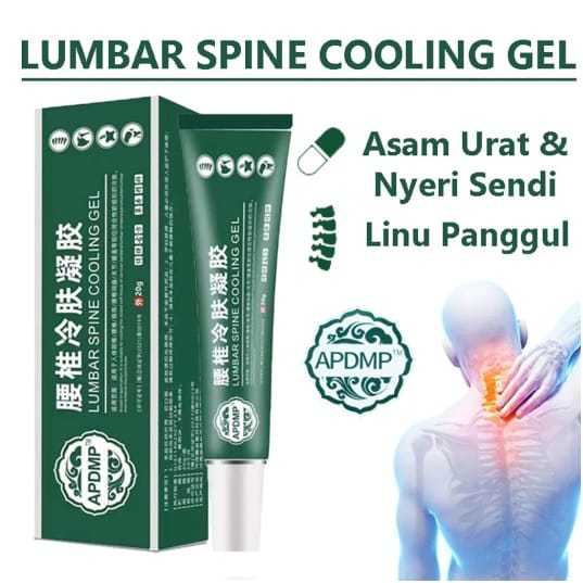 Jual APDMP LUMBAR SPINE COOLING GEL SALEP PEREDA NYERI TULANG