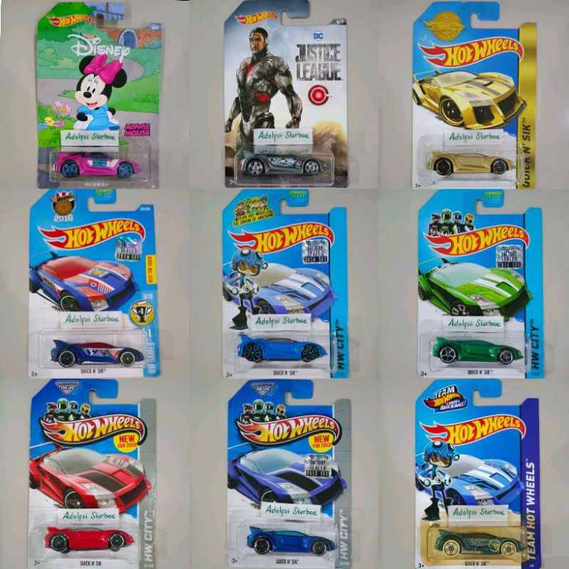 Jual Hotwheels Hot Wheels Quick N Sik Edisi Dc Jusctice League Cyborg
