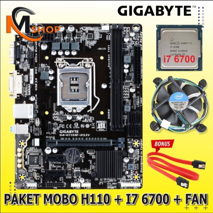 Jual Paket Mainboard Mobo H Lga Ddr Processor Core I