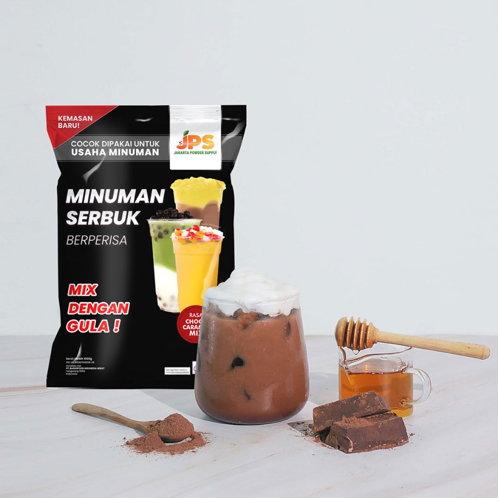 Jual Jps Mix Choco Caramel Kg Bubuk Minuman Cokelat Karamel Dengan