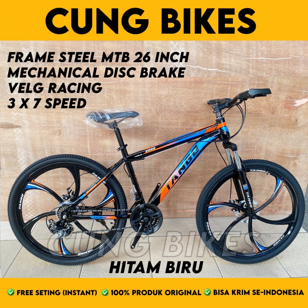 Jual Sepeda Gunung Mtb Inch Evergreen Ranger Velg Tinggi