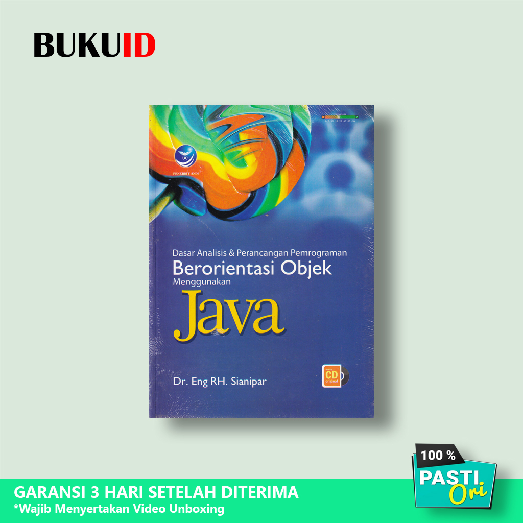 Jual Buku Dasar Analisis Dan Perancangan Pemrograman Berorientasi Objek