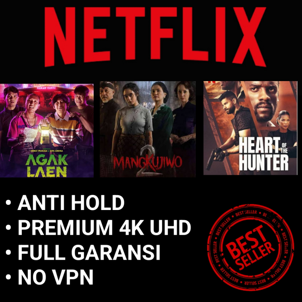 Jual Netflix Premium Garansi Aman Amanah Legal Ultra Hd K Anti