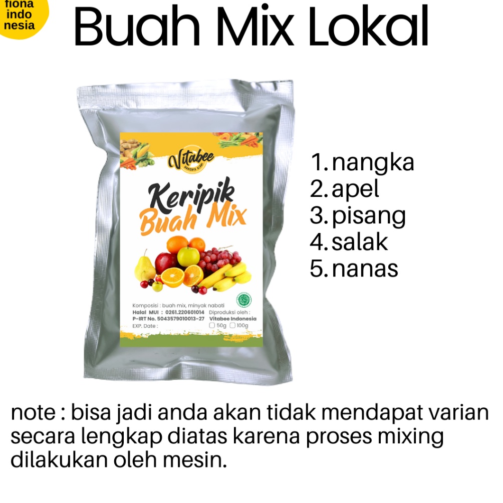 Jual Raih Diskon Fiona Keripik Buah Dan Sayur Apel Nangka Okra Rambutan