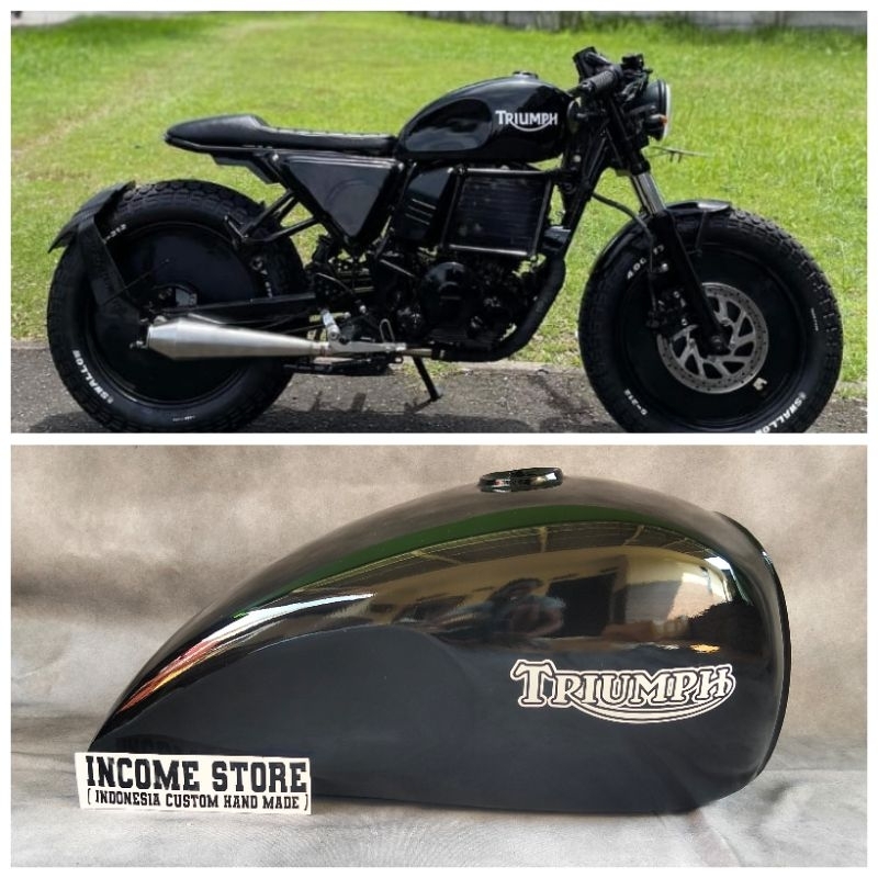 Jual Tangki Triumph Custom Japstyle Bratcafe Bratstyle Chopper Bober