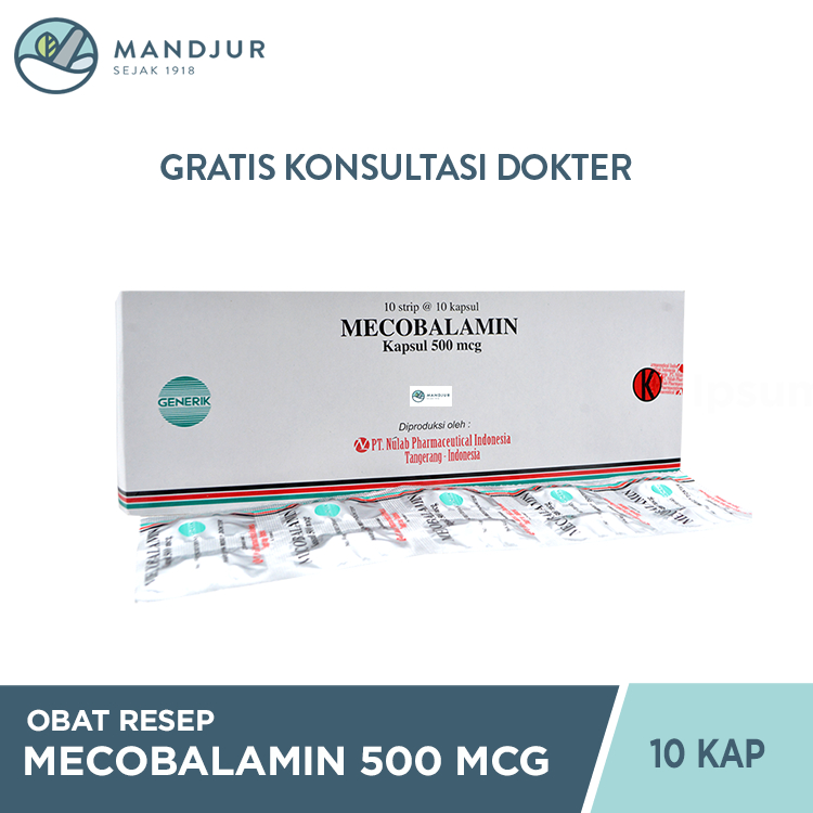 Jual Mecobalamin Mcg Strip Kapsul Shopee Indonesia