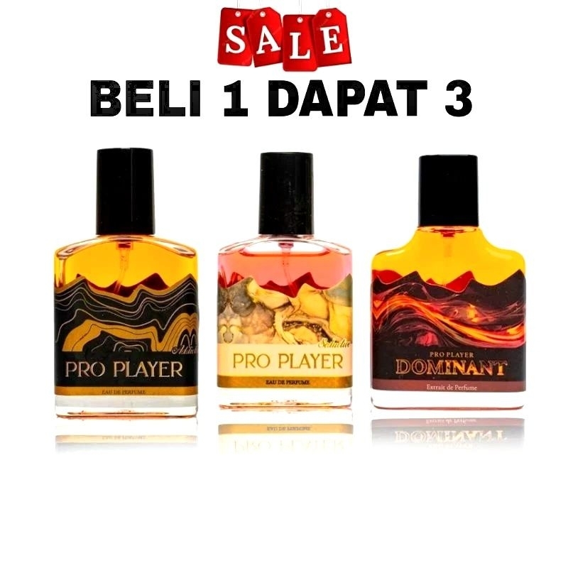 Jual BELI 1 DAPAT 3 SCENTPRO PREMIUM PARFUM DOMINANT PRO PLAYER WOMAN