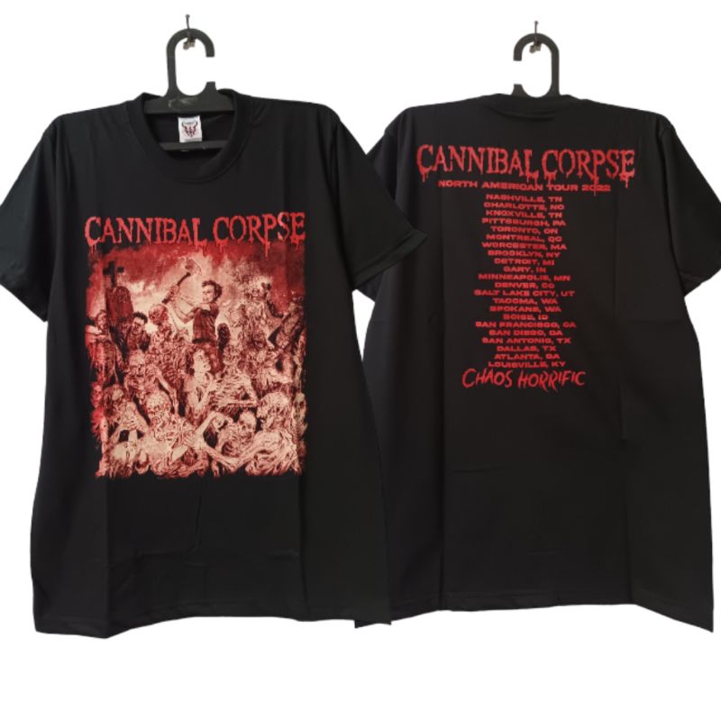 Jual Kaos Built Up S Cannibal Corpse Tanpa Jahitan Samping