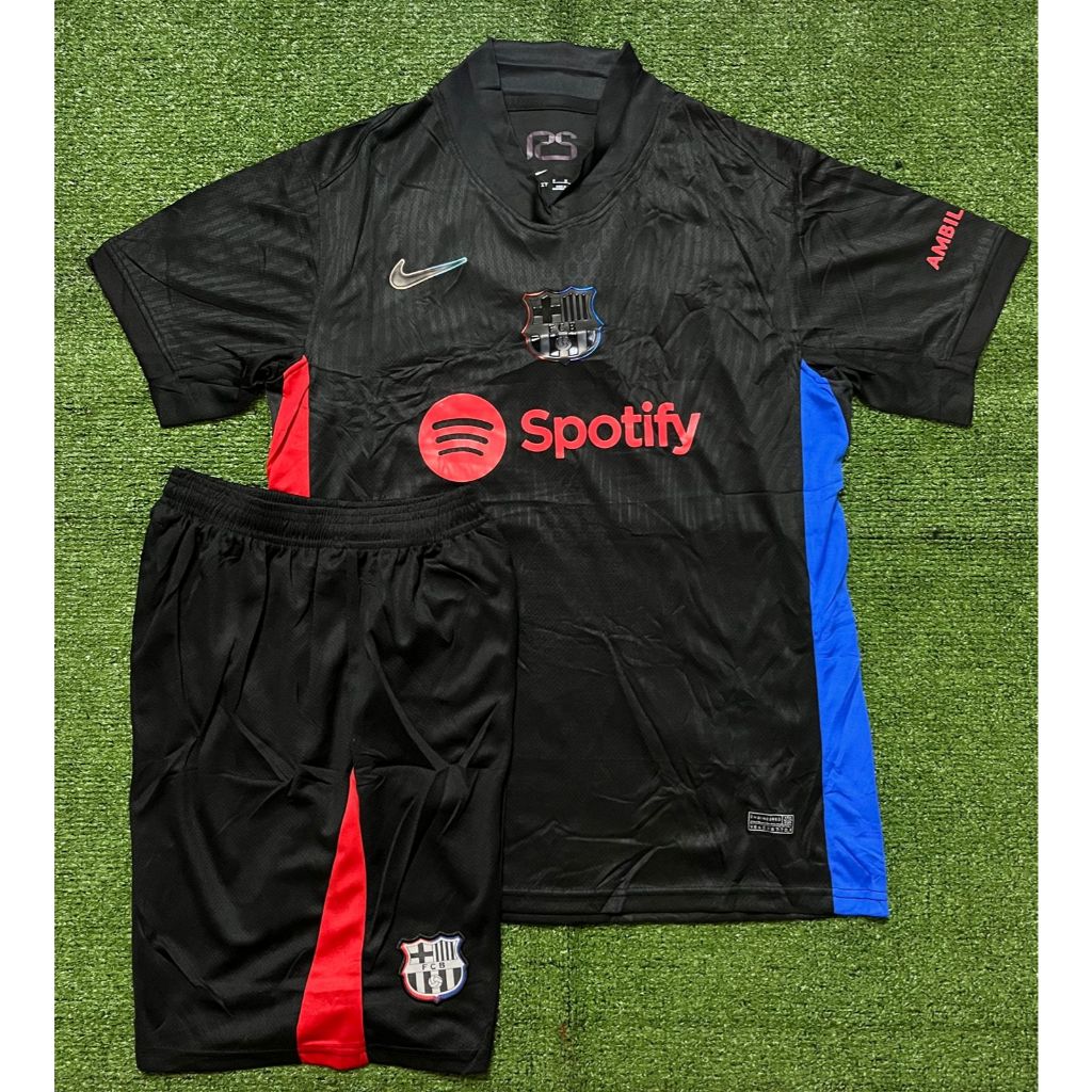 Jual Setelan Jersey Baju Celana Grade Ori Barcelona Away 2024 2025