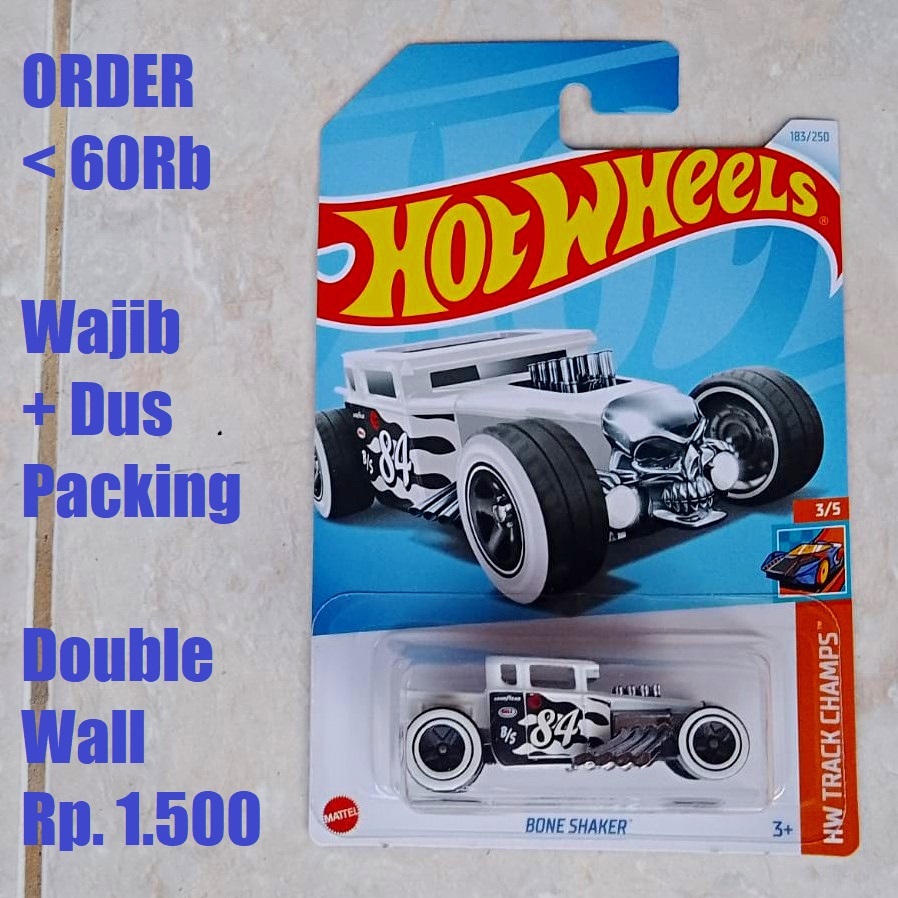 Jual Hot Wheels Treasure Hunt Bone Shaker Putih Shopee Indonesia