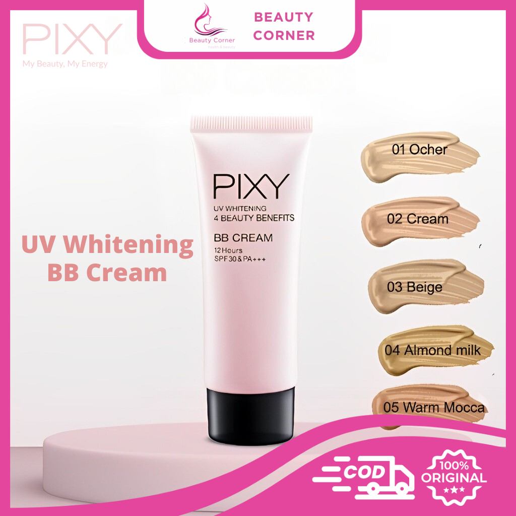 Jual Pixy UV Whitening BB Cream 4 Beauty Benefits Shopee Indonesia