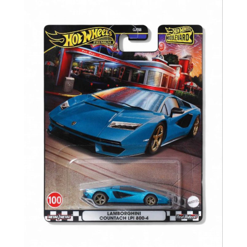 Jual Hot Wheels Premium Boulevard Lamborghini Countach Lpi Original Shopee Indonesia