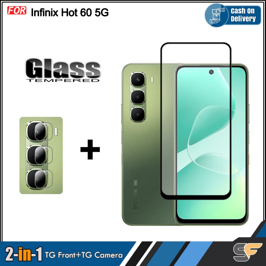 Jual Paket In Tempered Glass Screen And Camera Lens Infinix Hot