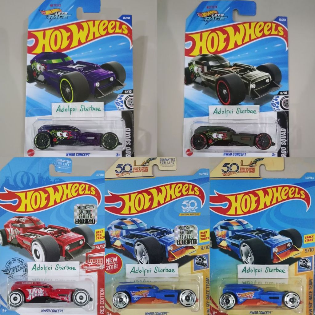 Jual Hotwheels Hot Wheels Hw50 Concept Hw 50 Concept Red Edition