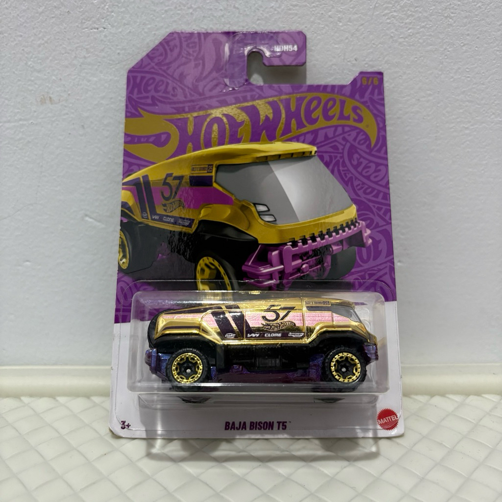 Jual Hot Wheels Baja Bison T Purple And Gold Shopee Indonesia