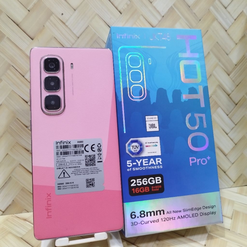 Jual Infinix Hot PRO PLUS GB Hanphone Second Fullset Batangan