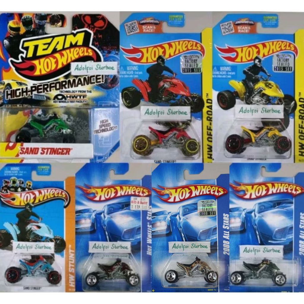 Jual Hotwheels Hot Wheels Sand Stinger 2008 All Stars Akta Motor Team