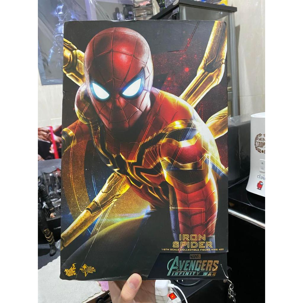 Jual HOT TOYS Iron Spider AVENGERS Infinity War HT MMS 482 Spiderman
