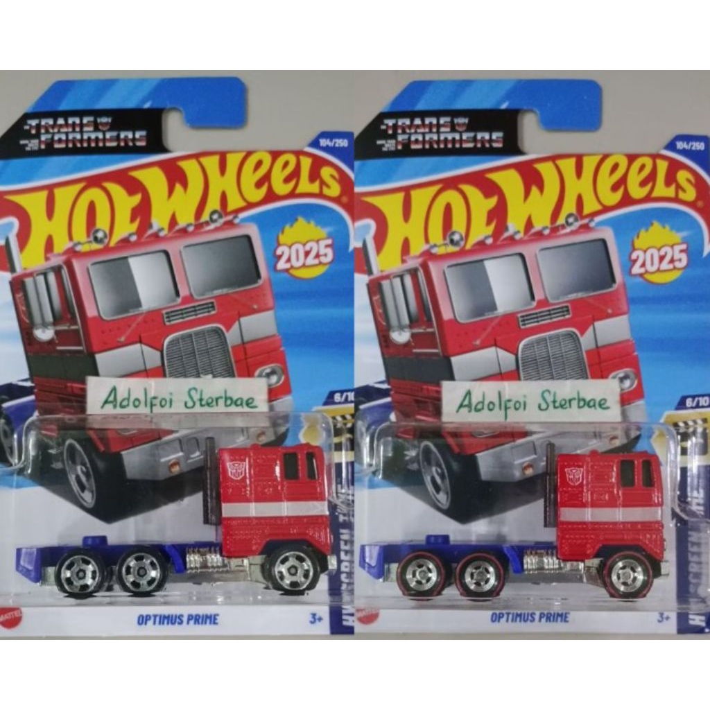 Jual Hotwheels Hot Wheels Optimus Prime Hw Screen Time 6 10 2025
