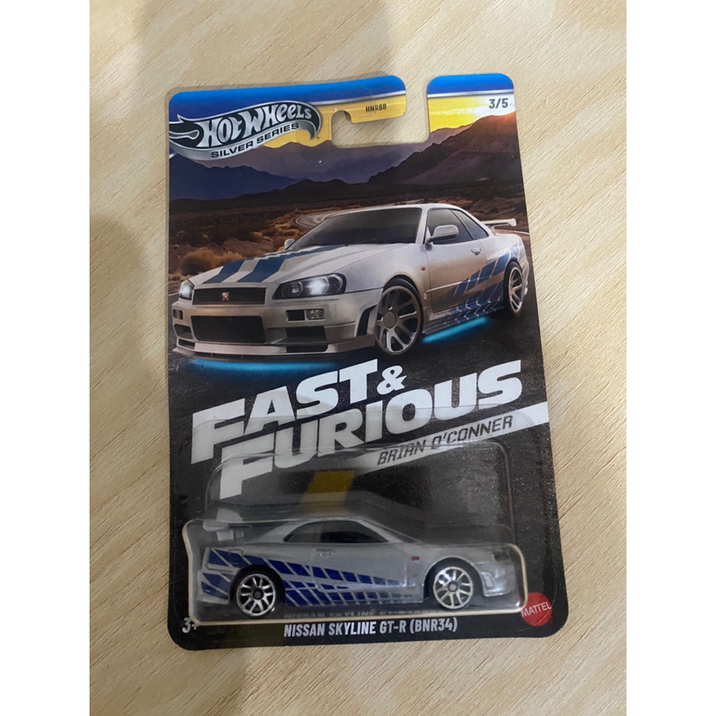 Jual HOT WHEELS FAS AND FURIOUS NISSAN SKYLINE R34 Shopee Indonesia