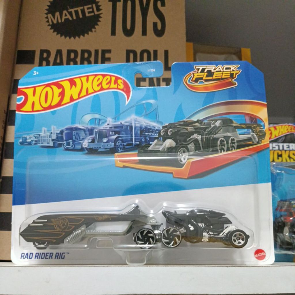 Jual Hot Wheels Track Fleet Rad Rider Rig Original Mattel Shopee Indonesia