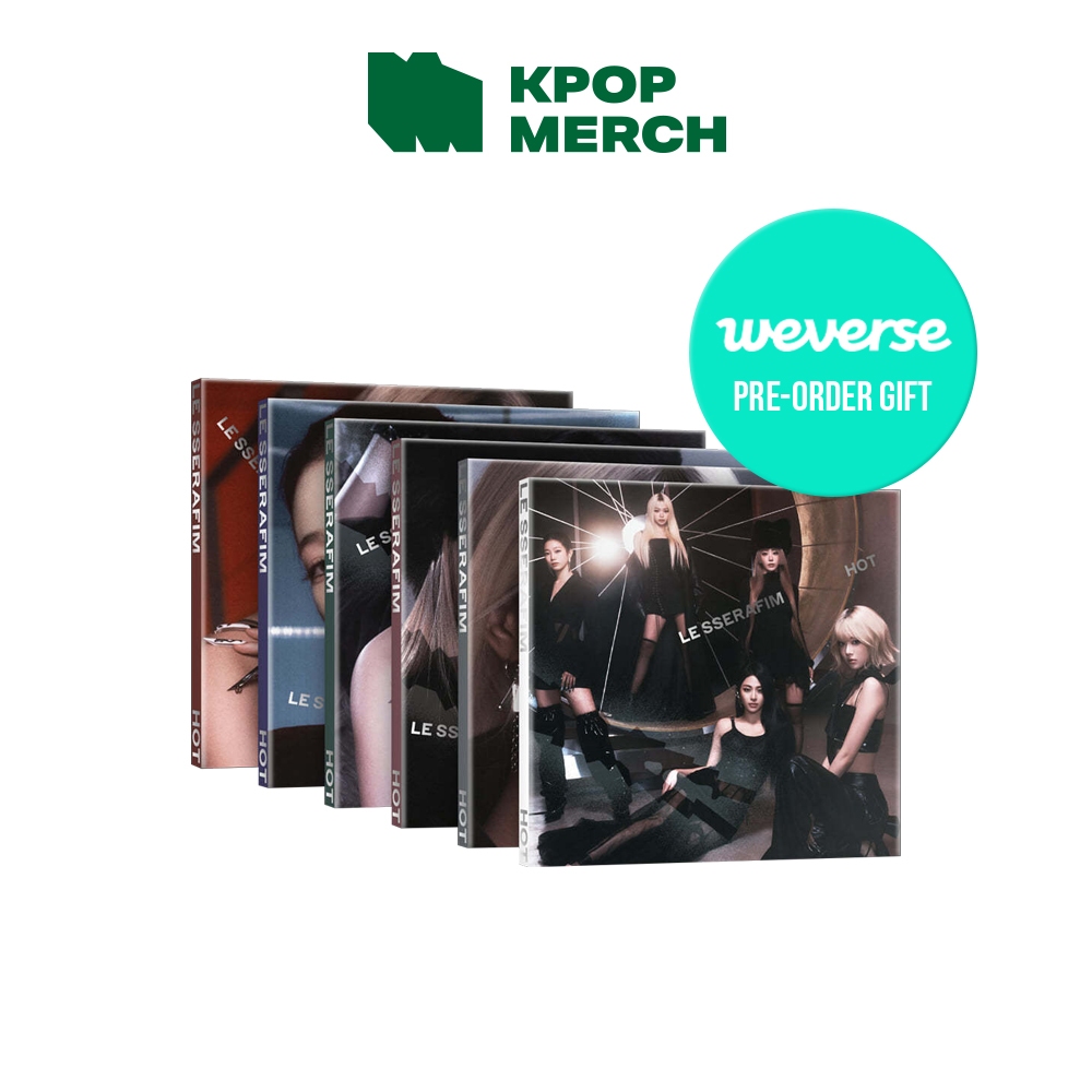 Jual Weverse Gift LE SSERAFIM Th Mini Album HOT COMPACT Ver