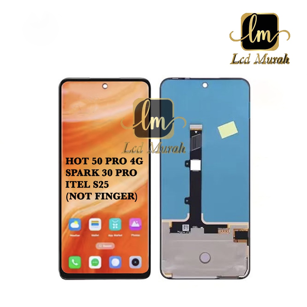 Jual LCD MURAH For Infinix Hot 50 Pro 4G X6881 Tecno Spark 30 Pro