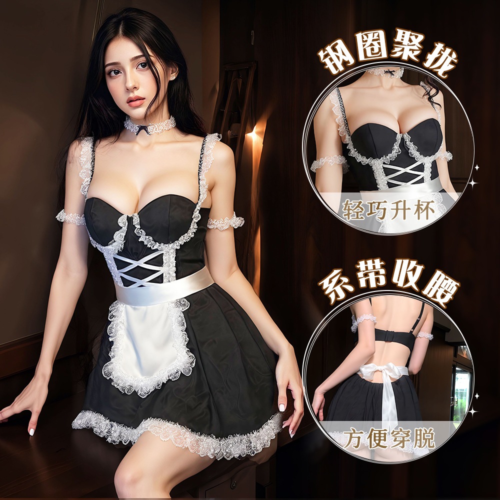 Jual Planet Fantasi Lingerie Sexy Women S Cosplay Costumes Maid Dress