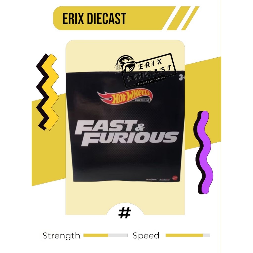Jual Nissan Skyline R Fast And Furious Hot Wheels PREMIUM SET Box