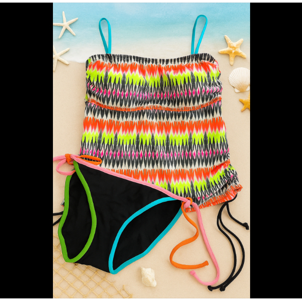 Jual REMIX Baju Renang A135 Swimsuit Bikini Dan Tankini SIZE 32A 34B Size S SISA