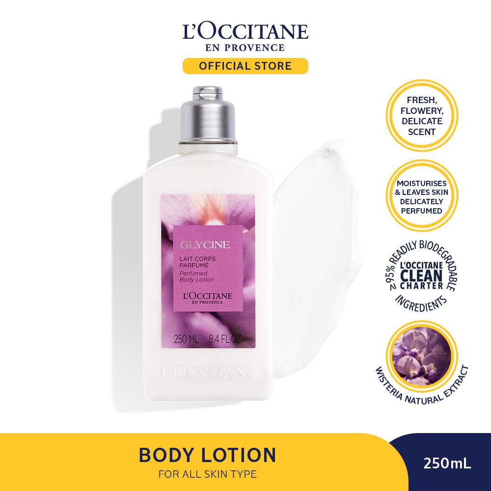 Jual L Occitane Wisteria Perfumed Body Lotion 250ml Body Lotion