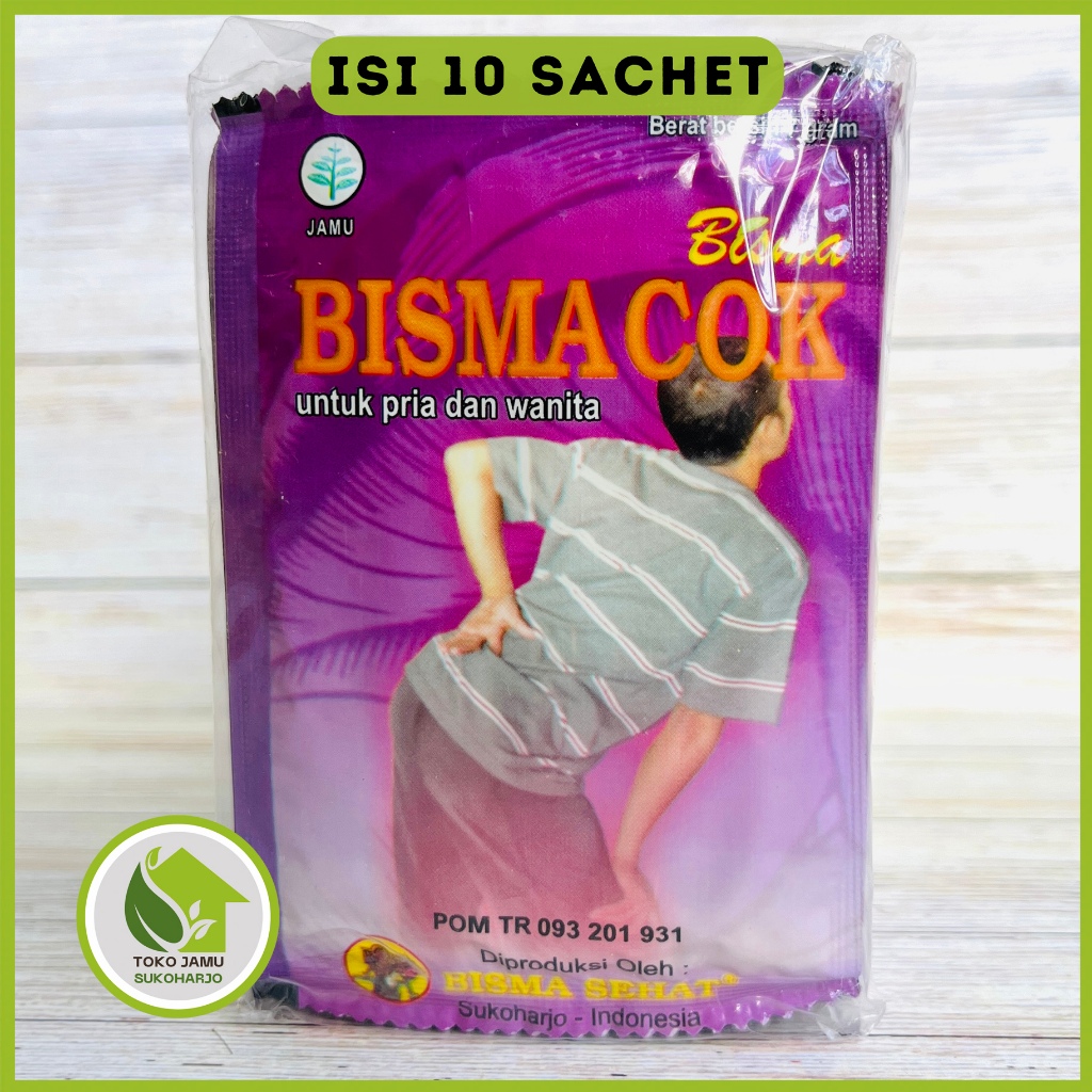 Jual Jamu Bismacok Pegelinu Encok Serbuk Isi 10 Sachet Bisma Sehat