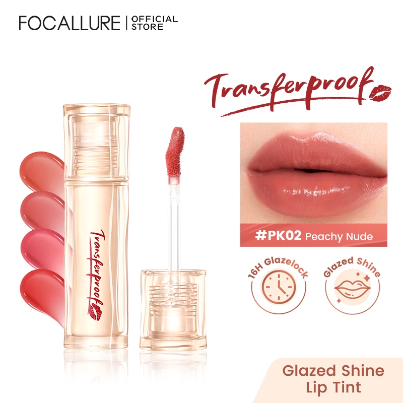 Jual Focallure Transferproofhero Transferproof Glazed Shine Lip Tint