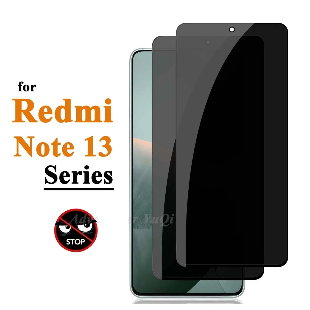 Jual Tempered Glass Privacy Anti Spy Xiaomi Redmi Note G G Redmi