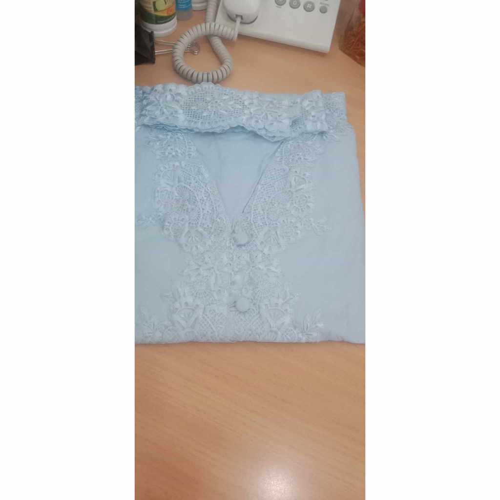 Jual Limited Kebaya Katun Strech Bordir Free Obi Kancing Bungkus Lengan