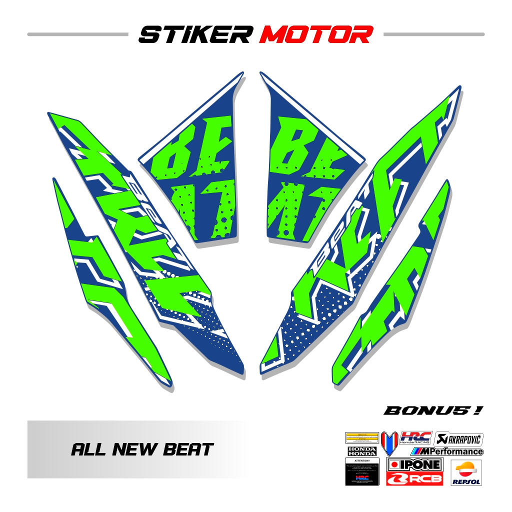 Jual Bn Striping Stiker Sticker Lis Honda Beat New Street Deluxe