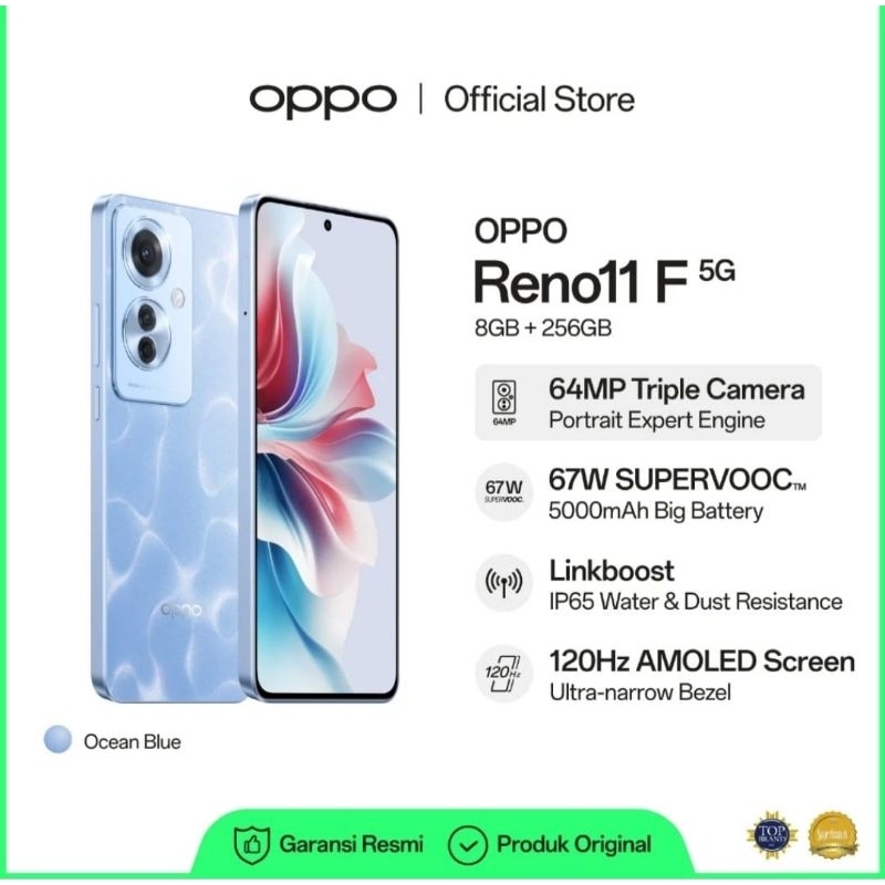 Jual Promo Cuci Gudang Akhir Tahun Oppo Reno 11 F 5G 8 256 GB Fullset