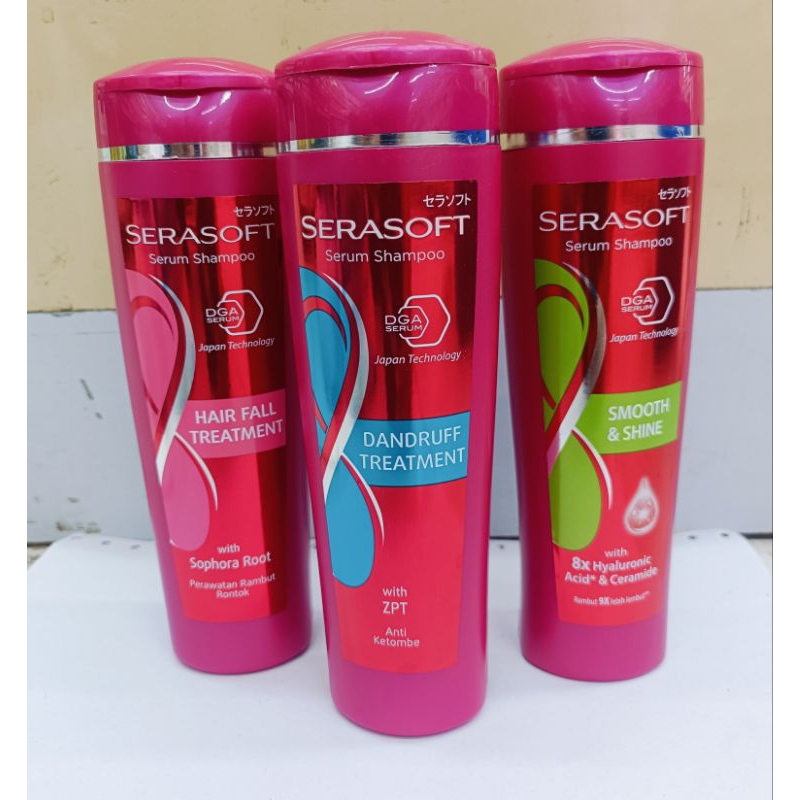 Jual Serasoft Serum Shampoo Ml All Varian Hair Fall Dandruff Smooth