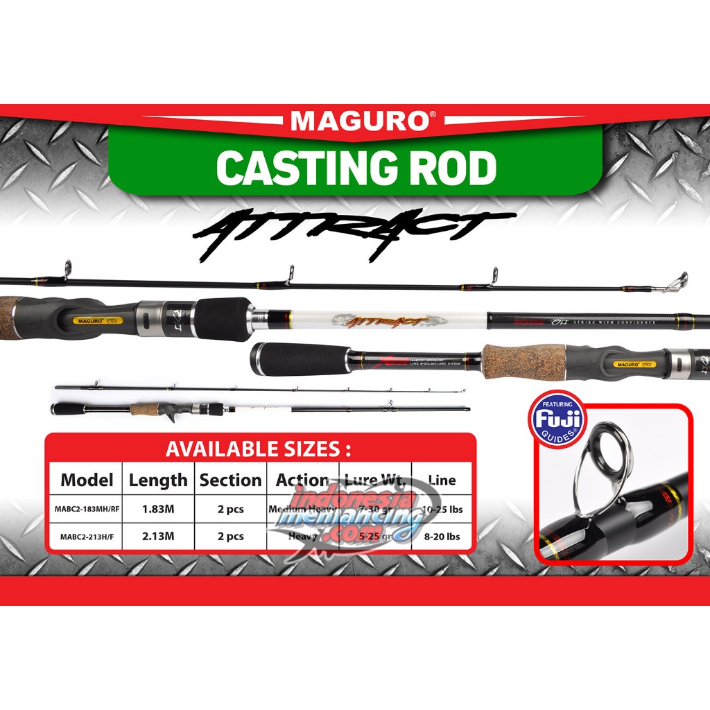 Jual Joran Maguro Attract Ring Fuji Cm S D Lbs Bait