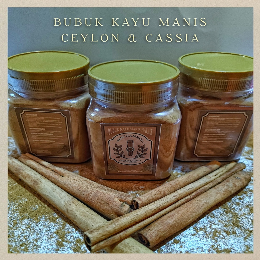 Jual Bubuk Kayu Manis Ceylon Cassia Premium Cinnamon Powder